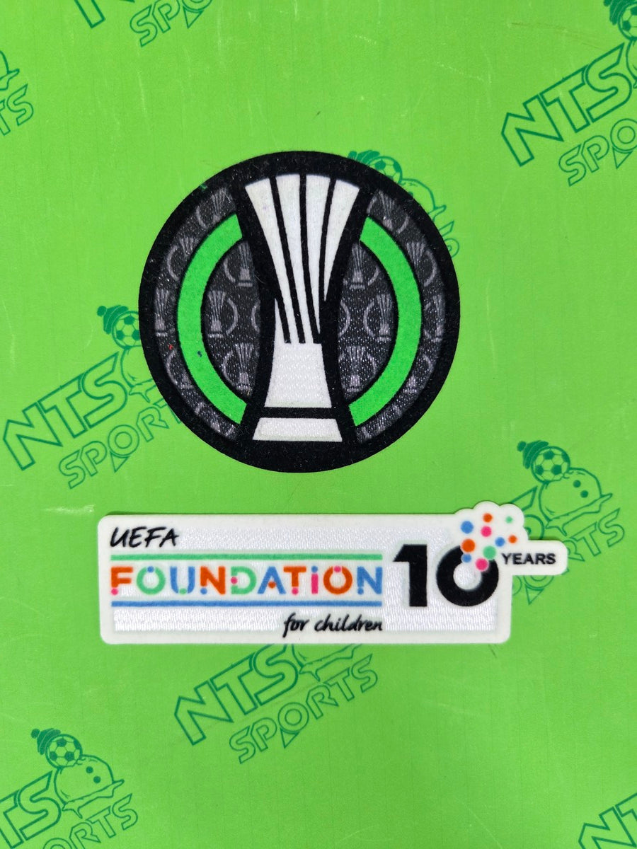 2025/26 CONFERENCE LEAGUE 歐協聯 + UEFA 10th Anniversary Foundation 臂章