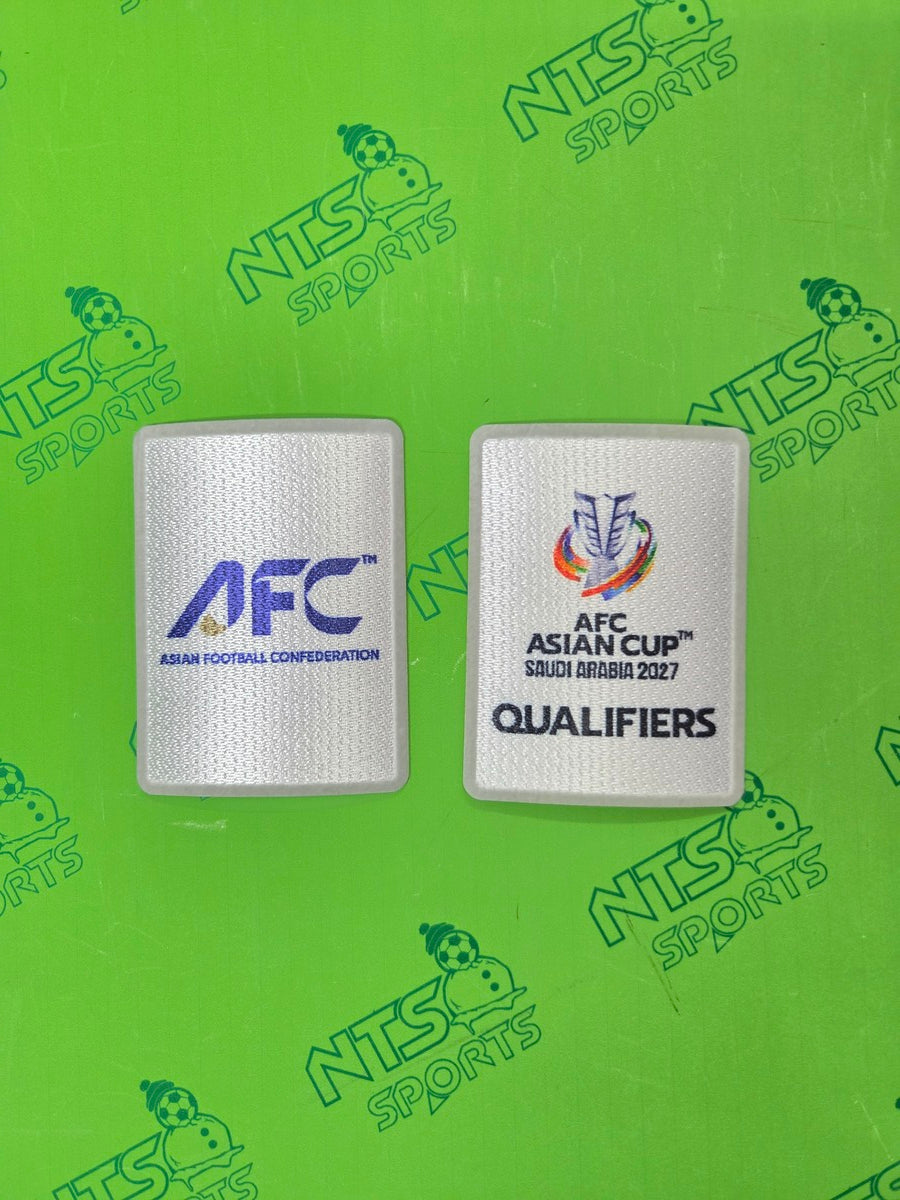 2027 AFC ASIAN CUP QUALIFICATION 亞洲盃外圍賽臂章(深色球衣適用)