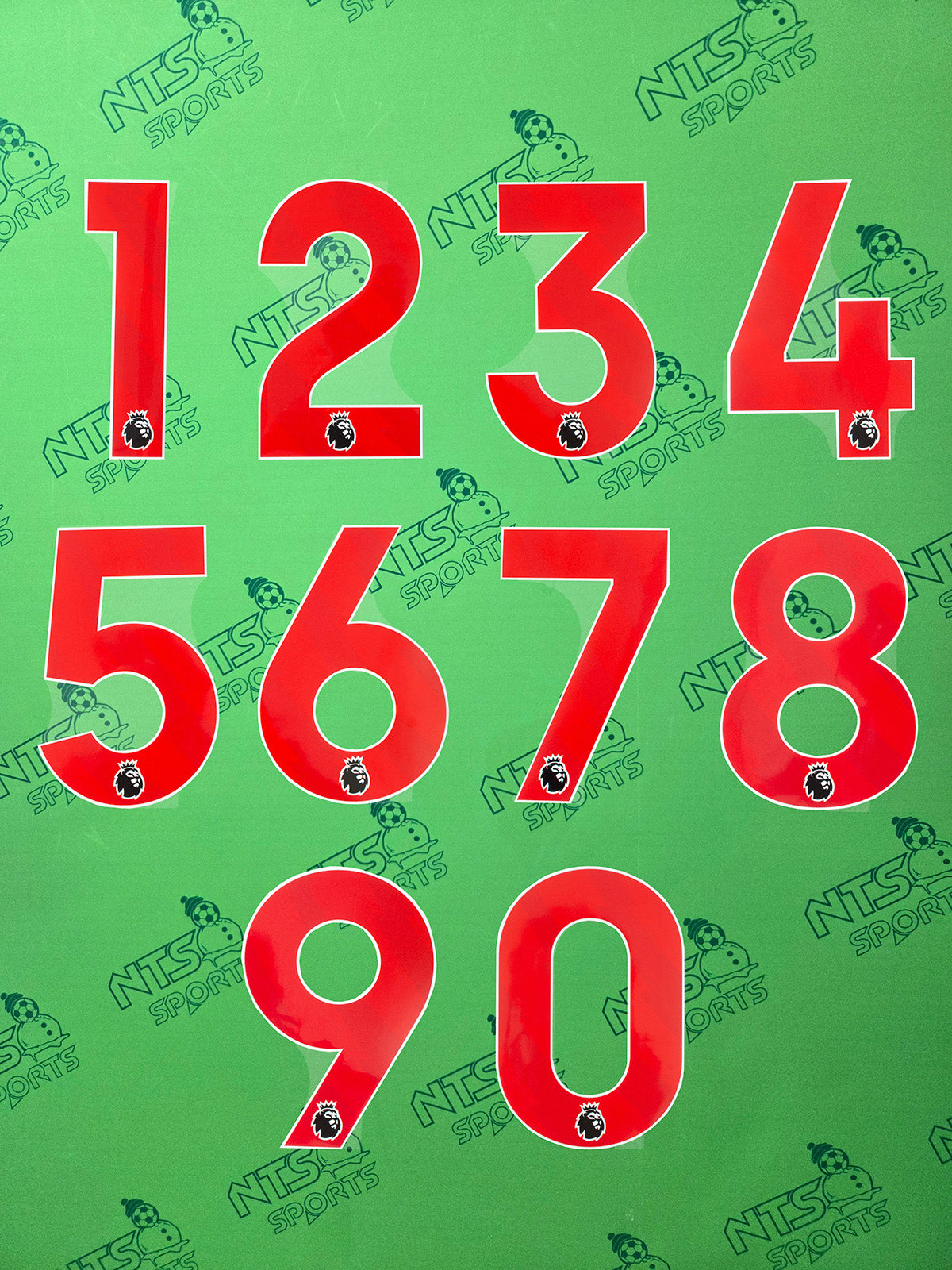 PREMIER LEAGUE 英超 2025/26 印字連號碼