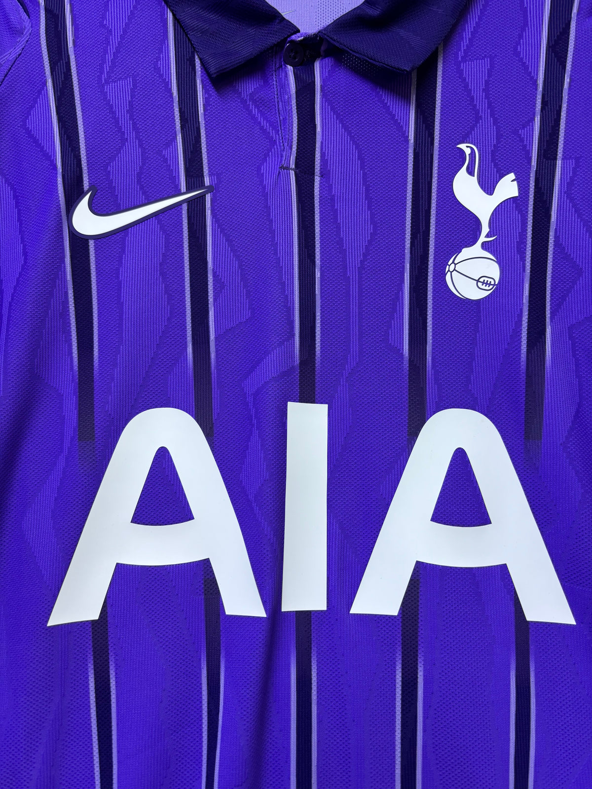 TOTTENHAM HOTSPUR 熱刺 2026/27 第二作客球員版男裝球衣連印字連章