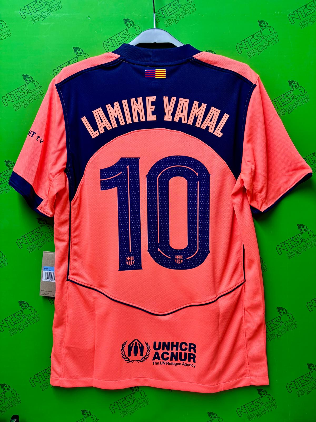 BARCELONA 巴塞隆拿 2025/26 第二作客球迷版男裝短袖球衣