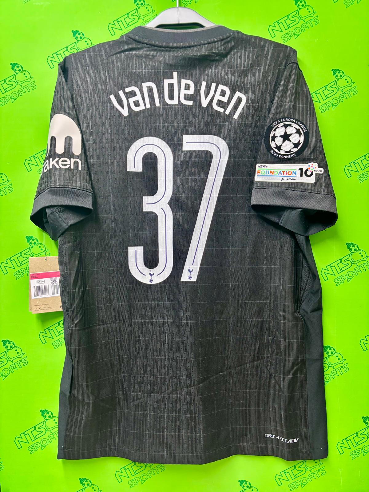 TOTTENHAM HOTSPUR 熱刺 2025/26 作客球員版男裝短袖球衣