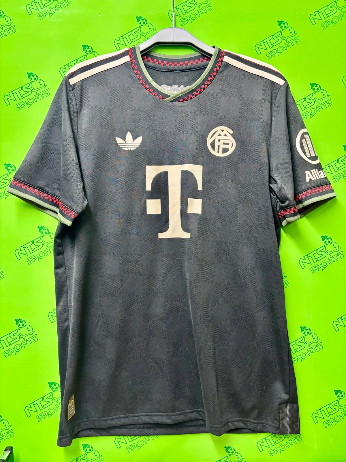 BAYERN MUNICH 拜仁慕尼黑 2025/26 第二作客球員版男裝短袖球衣