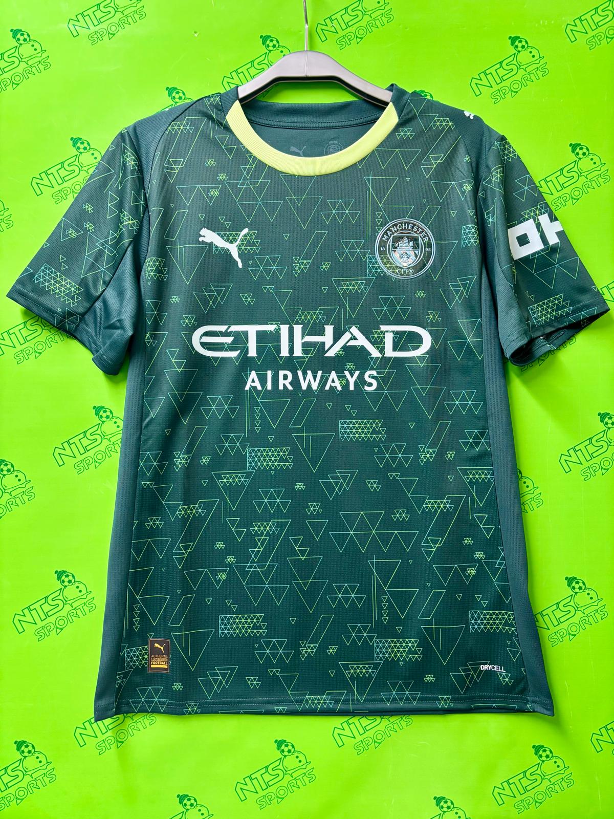 MANCHESTER CITY 曼城 2025/26 第四作客球員版男裝短袖球衣【禮盒裝】