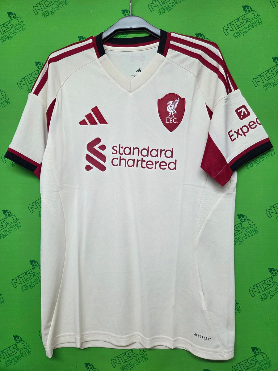 LIVERPOOL 利物浦 2025/26 作客球迷版男裝短袖球衣