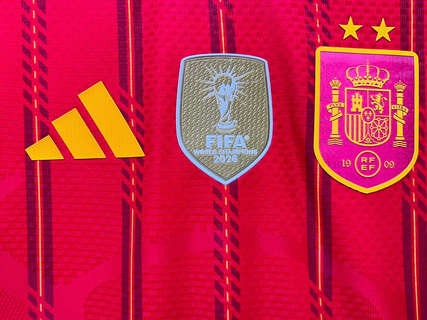 SPAIN 西班牙 2026 主場2星球員版男裝球衣