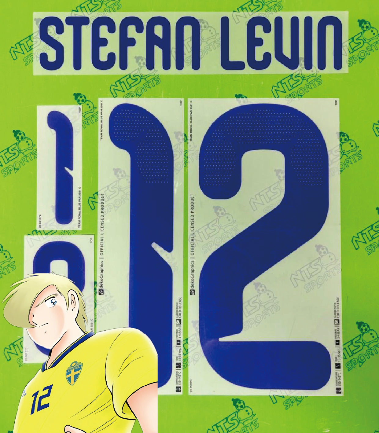 Sweden 瑞典 2026 主場球迷版男裝短袖球衣