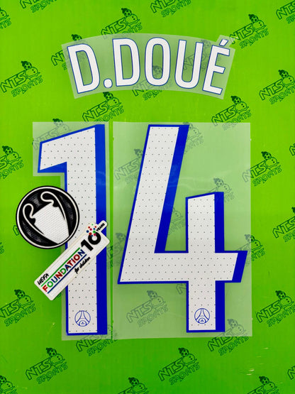 PARIS SAINT-GERMAIN 巴黎聖日耳門 2025/26 第二作客球員版男裝短袖球衣