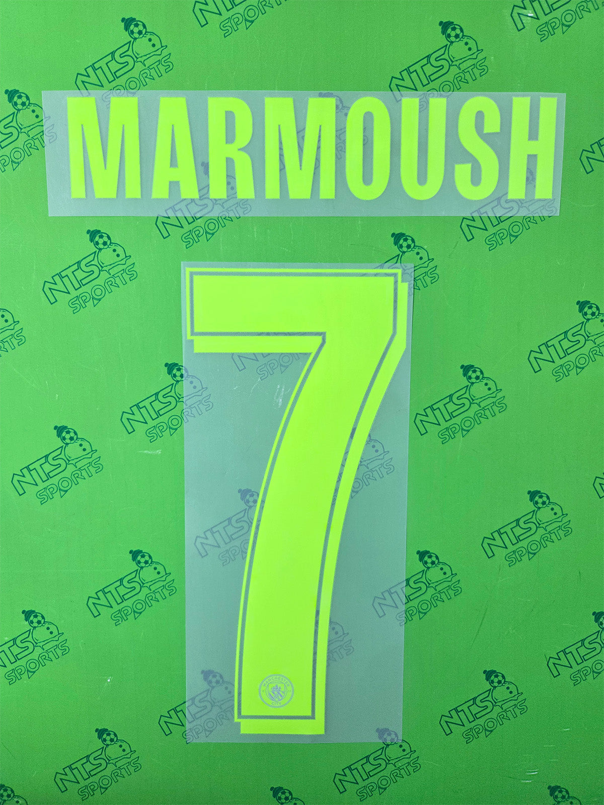 MANCHESTER CITY 曼城 2025/26 印字