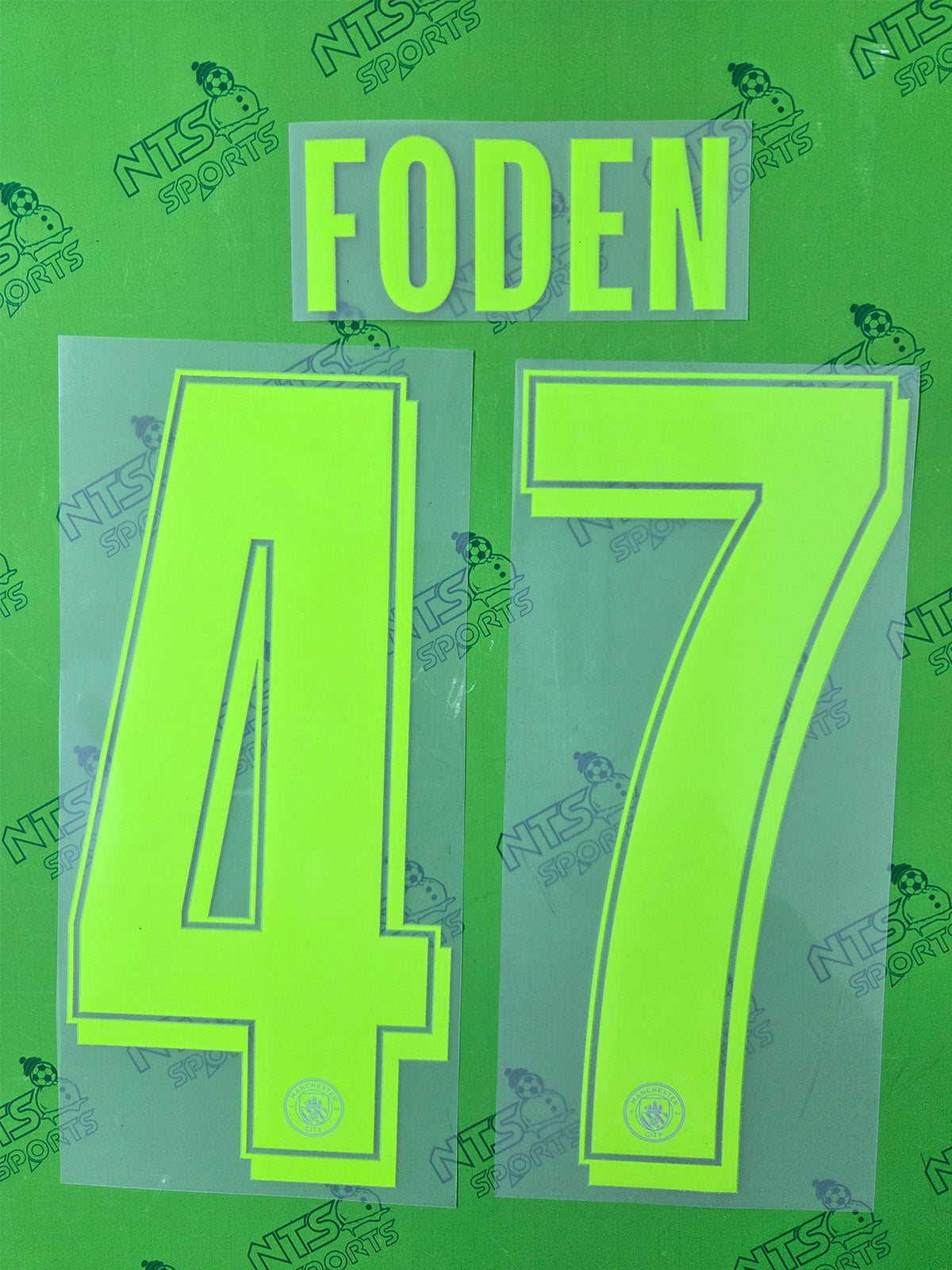 MANCHESTER CITY 曼城 2025/26 印字