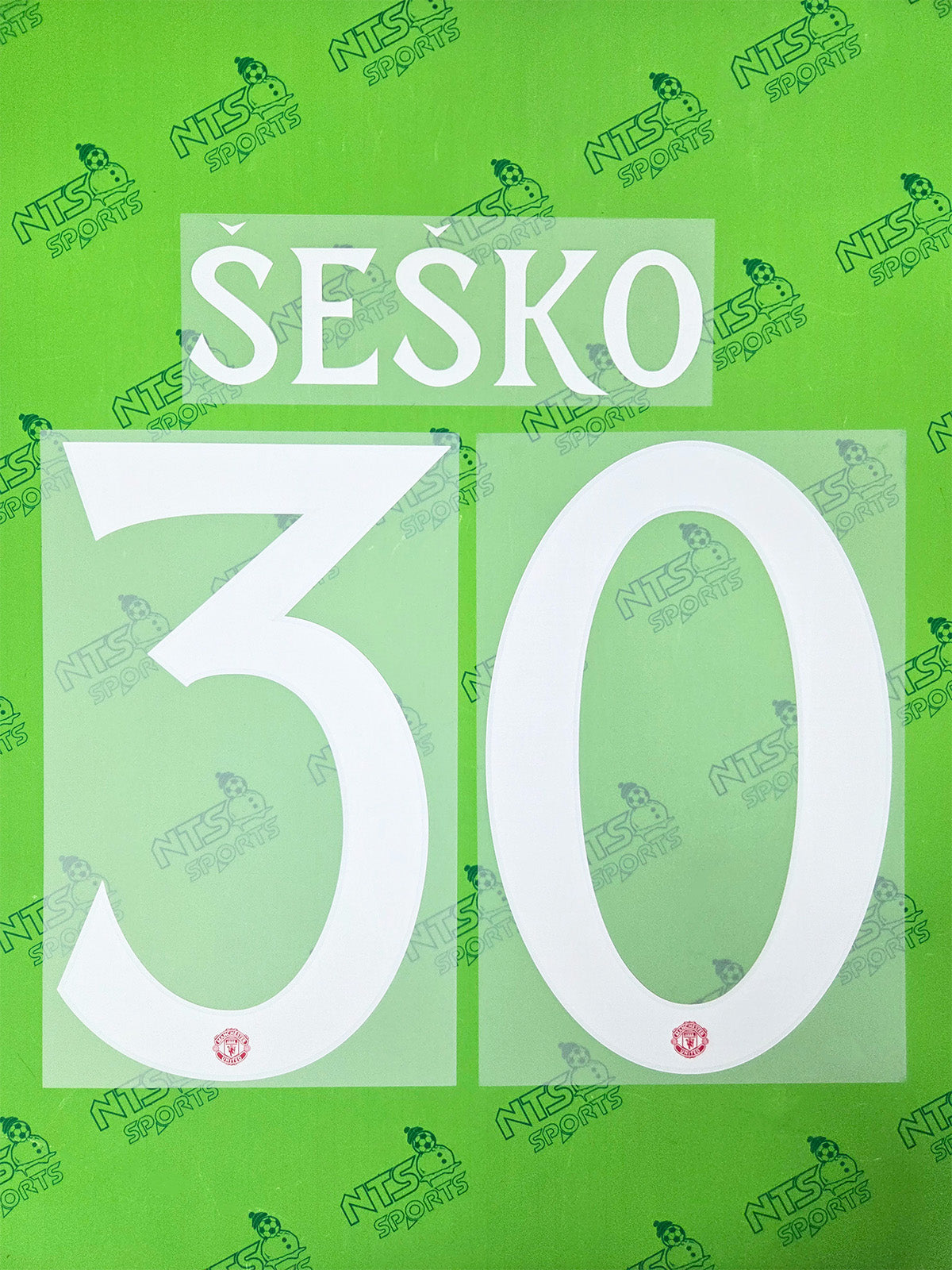 MANCHESTER UNITED 曼聯 2025/26 印字