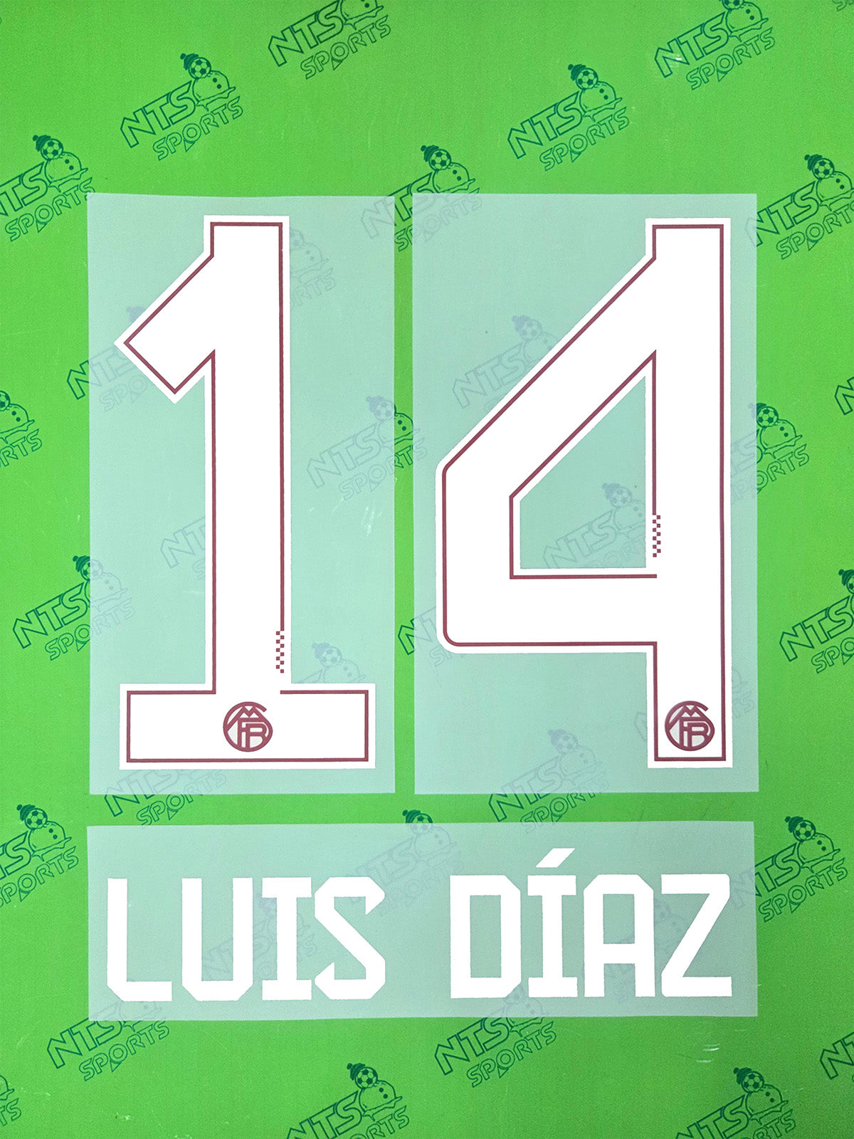 BAYERN MUNICH 拜仁慕尼黑 2025/26 印字