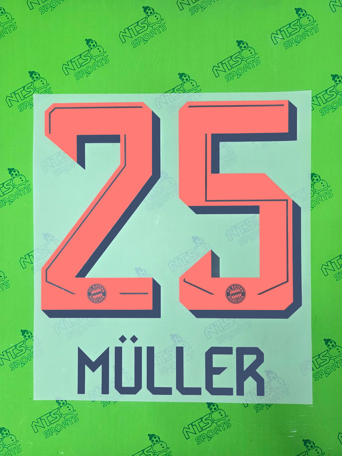 BAYERN MUNICH 拜仁慕尼黑 2025/26 印字