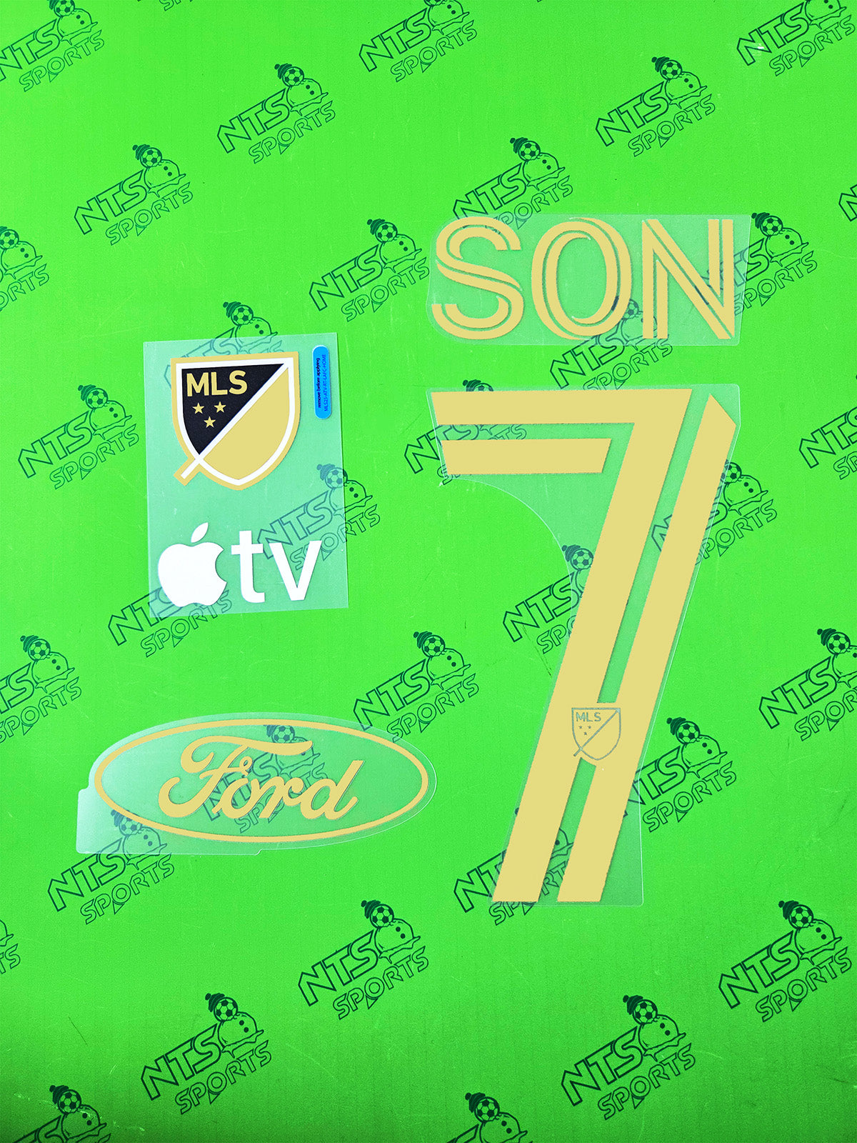 LOS ANGELES FC 洛杉磯 FC 2025/26 印字連臂章