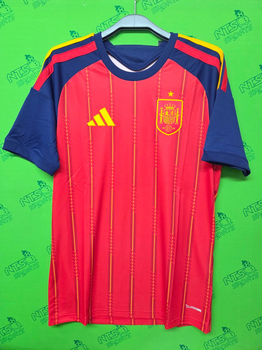 SPAIN 西班牙 2026 主場球迷版男裝短袖球衣