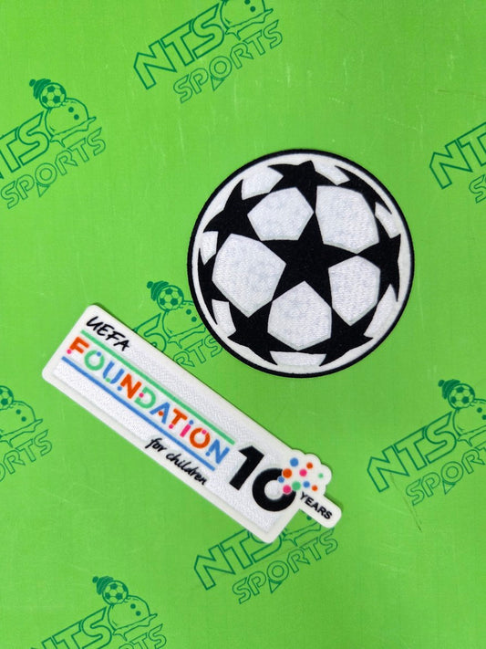 2025/26 UCL 歐聯 + UEFA 10th Anniversary Foundation 臂章