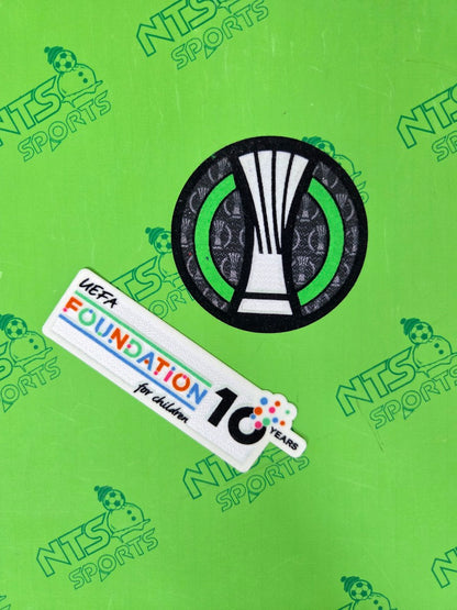 2025/26 CONFERENCE LEAGUE 歐協聯 + UEFA 10th Anniversary Foundation 臂章