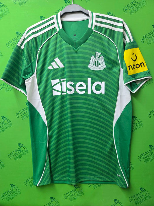 NEWCASTLE UNITED 紐卡素 2025/26 作客球迷版男裝短袖球衣