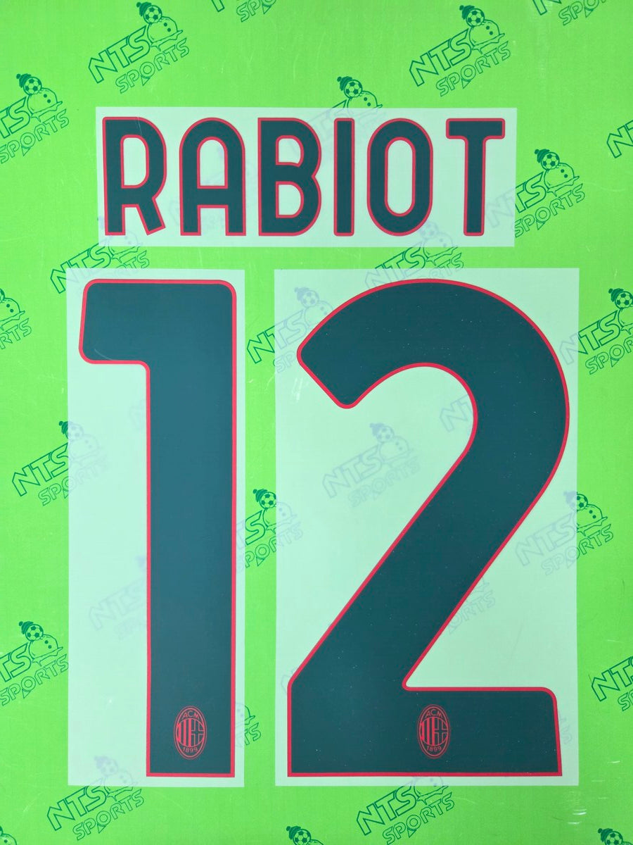 AC MILAN AC米蘭 2025/26 印字