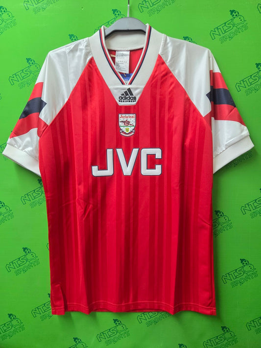 【復刻系列】ARSENAL 阿仙奴 1992/94 主場復刻版男裝短袖球衣連英超字連章