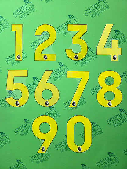 PREMIER LEAGUE 英超 2025/26 印字連號碼