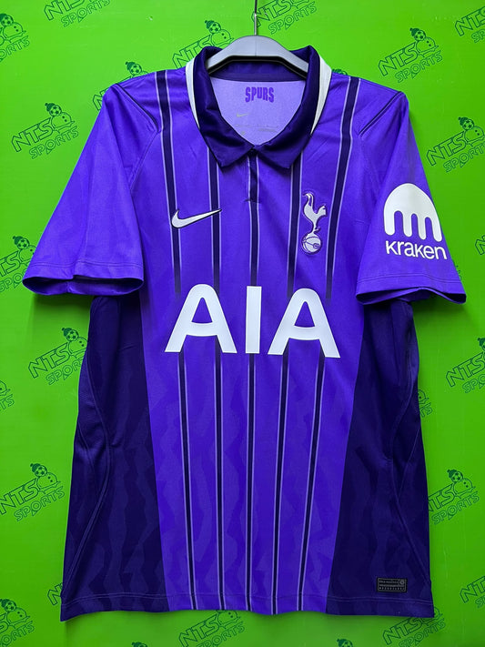 TOTTENHAM HOTSPUR 熱刺 2026/27 第二作客球迷版男裝球衣連印字連章