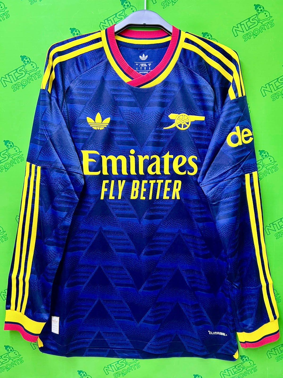 ARSENAL 阿仙奴 2026/2027 作客球員版男裝長袖球衣連印字連章