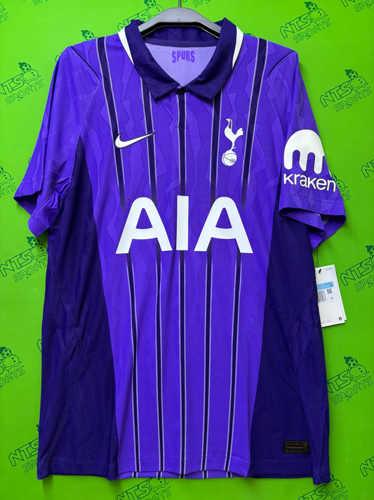 TOTTENHAM HOTSPUR 熱刺 2026/27 第二作客球員版男裝球衣連印字連章