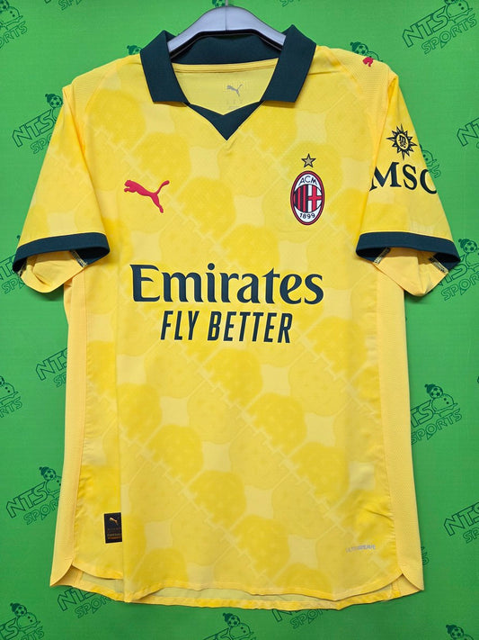 AC MILAN AC米蘭 2025/26 第二作客球員版男裝短袖球衣