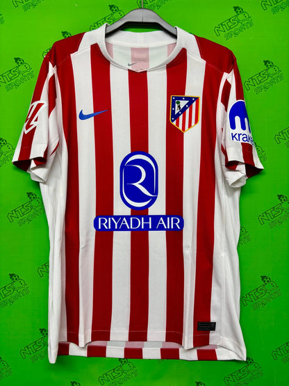 ATLÉTICO DE MADRID 馬德里體育會 2025/26 主場球迷版男裝短袖球衣