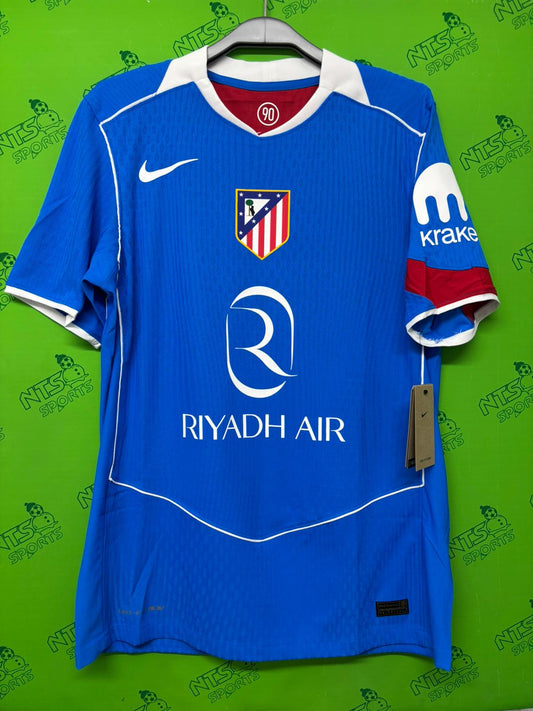 ATLÉTICO DE MADRID 馬德里體育會 2025/26 第二作客球員版男裝短袖球衣