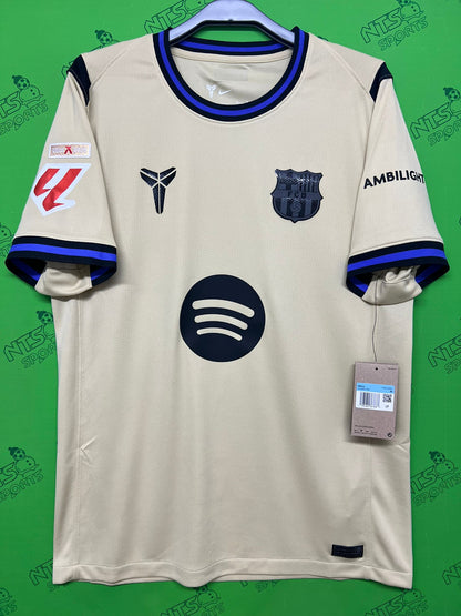 BARCELONA 巴塞隆拿 2025/26 作客球迷版男裝短袖球衣