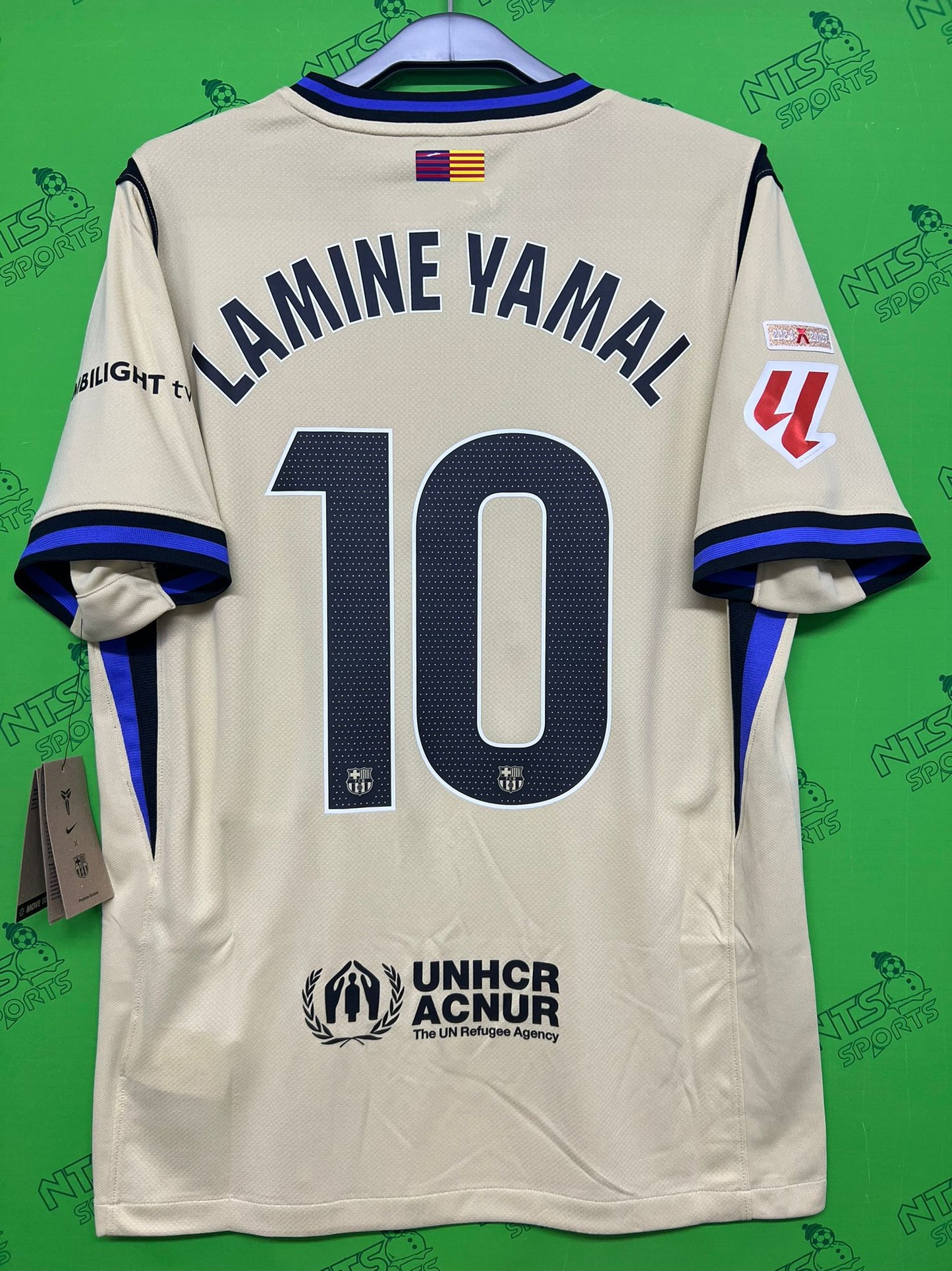 BARCELONA 巴塞隆拿 2025/26 作客球迷版男裝短袖球衣