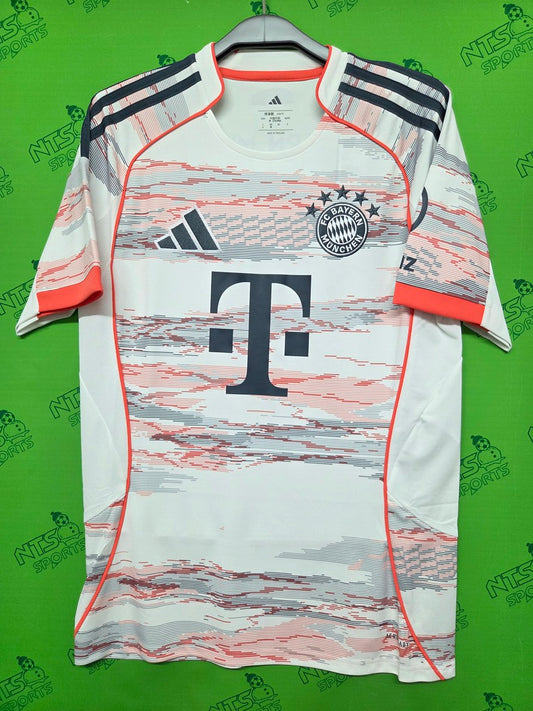 BAYERN MUNICH 拜仁慕尼黑 2025/26 作客球迷版男裝短袖球衣