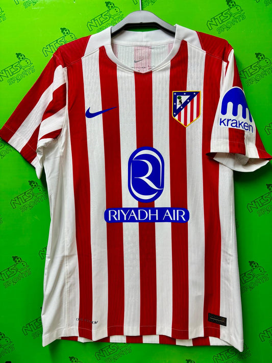 ATLÉTICO DE MADRID 馬德里體育會 2025/26 主場球員版男裝短袖球衣