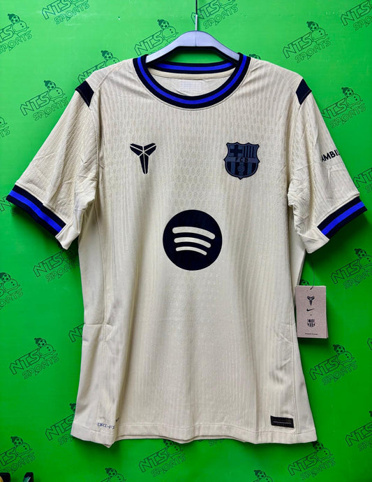 BARCELONA 巴塞隆拿 2025/26 作客球員版男裝短袖球衣