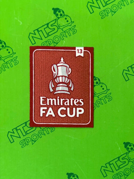 2025/26 FA CUP 英格蘭足總盃 13 次冠軍臂章【2025/26 賽季曼聯適用】