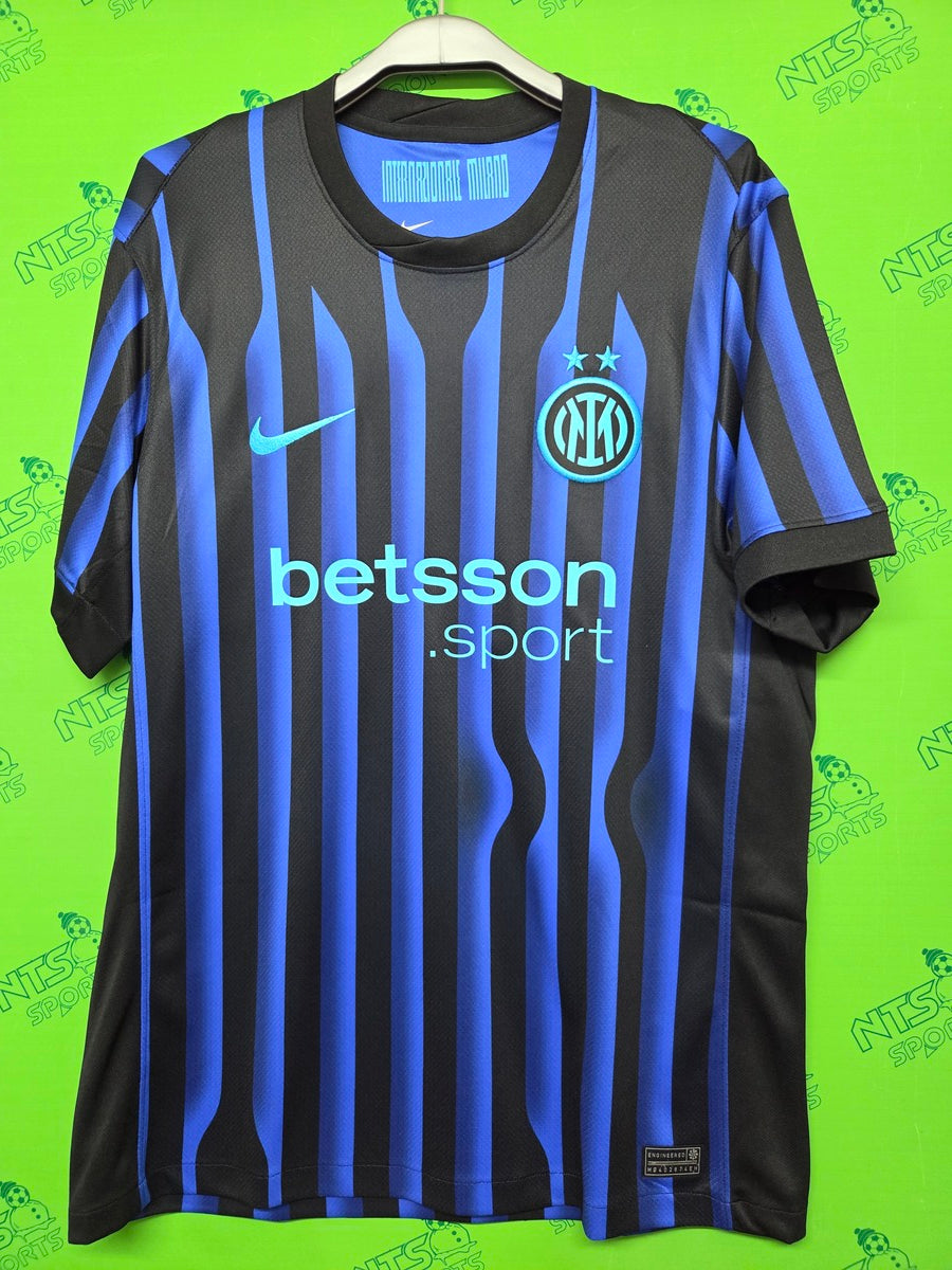 INTER MILAN 國際米蘭 2025/26 主場球迷版男裝短袖球衣