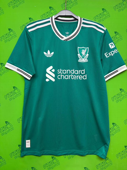 LIVERPOOL 利物浦 2025/26 第二作客球員版男裝短袖球衣