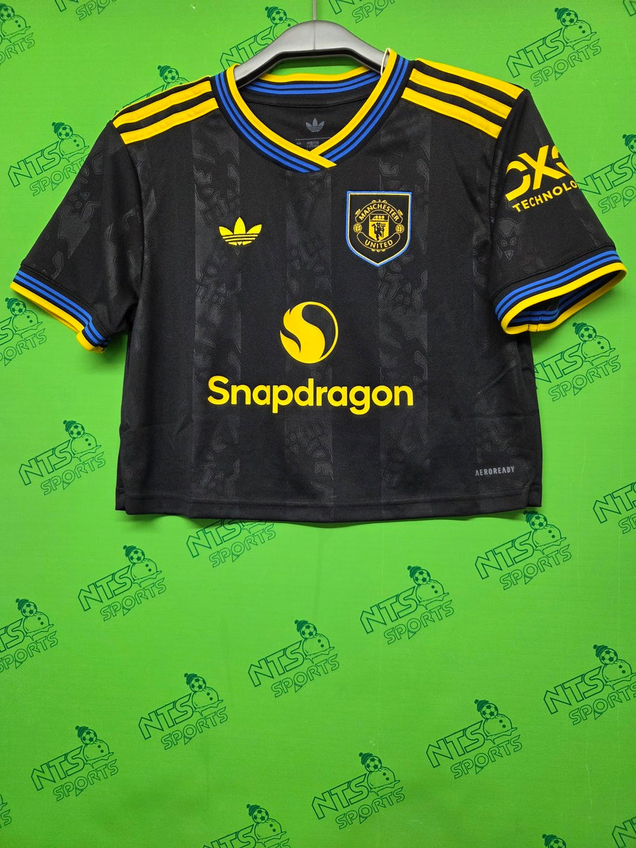 MANCHESTER UNITED 曼聯 2025/26 第二作客女裝短身短袖球衣