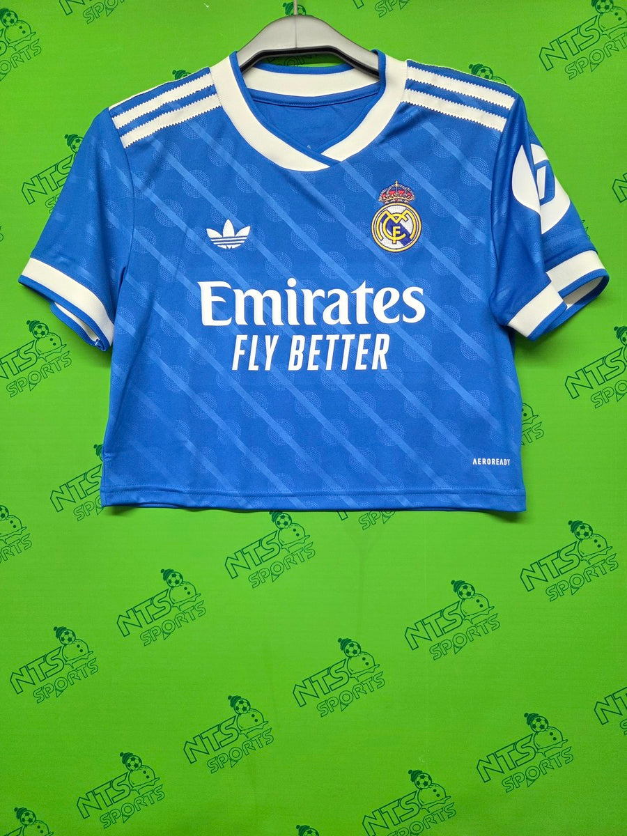 REAL MADRID 皇家馬德里 2025/26 第二作客女裝短身短袖球衣