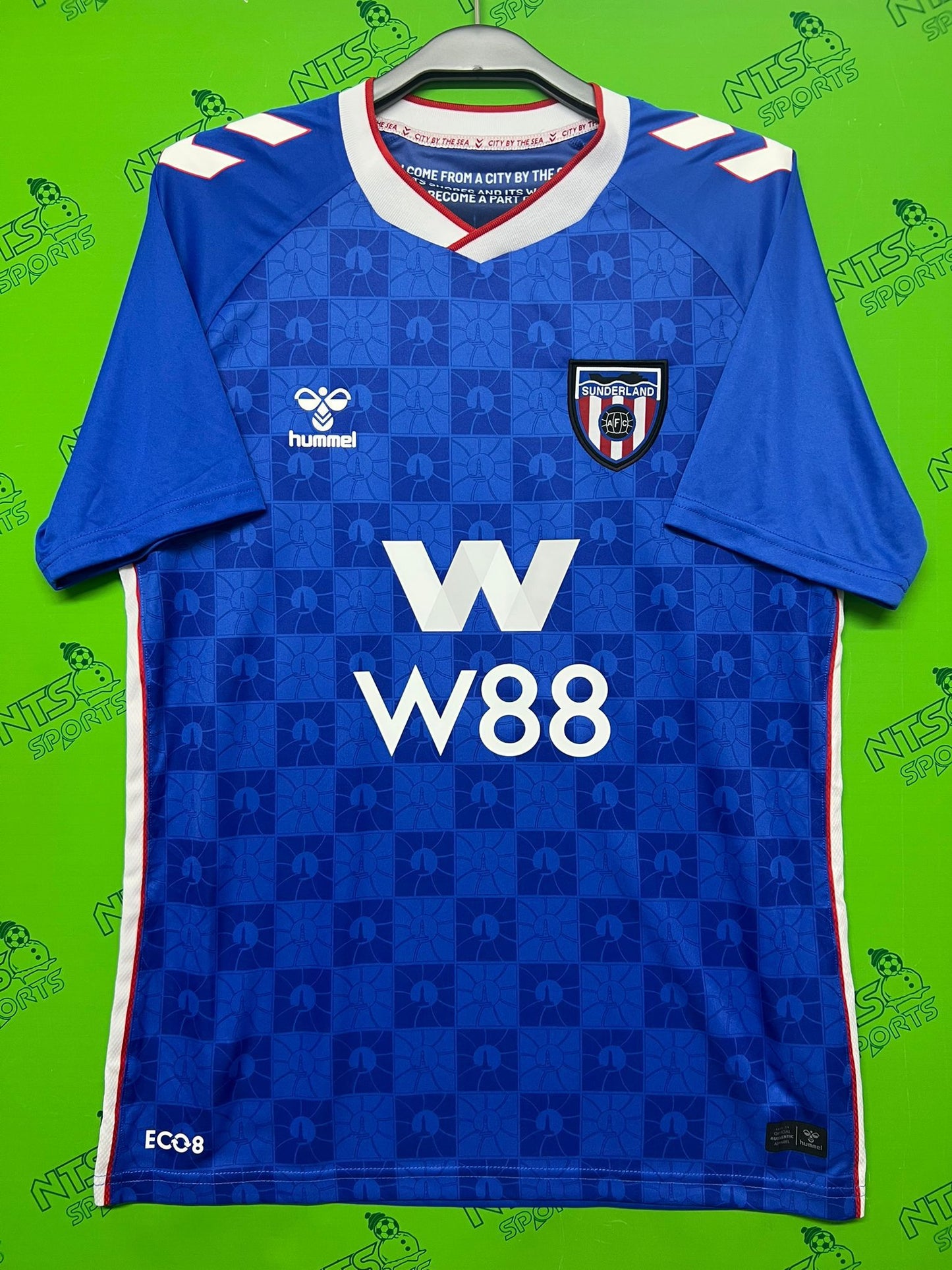 SUNDERLAND 新特蘭 2025/26 作客球迷版男裝短袖球衣