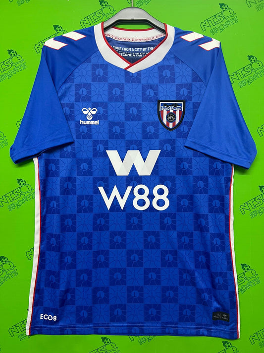 SUNDERLAND 新特蘭 2025/26 作客球迷版男裝短袖球衣