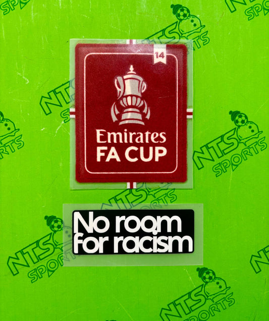 2025/26 FA CUP 英格蘭足總盃 14 次冠軍臂章+NRFR 章【2025/26賽季阿仙奴適用】