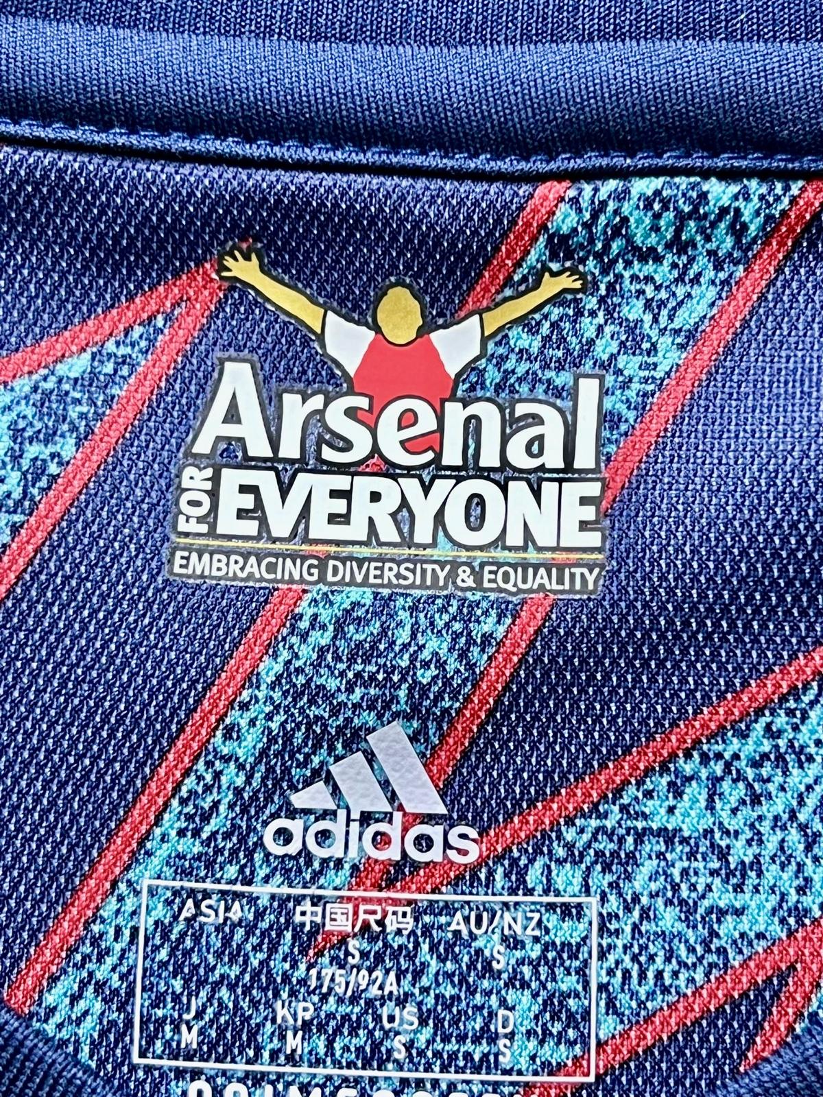 ARSENAL 阿仙奴 2021/2022 第二作客球迷版男裝短袖球衣