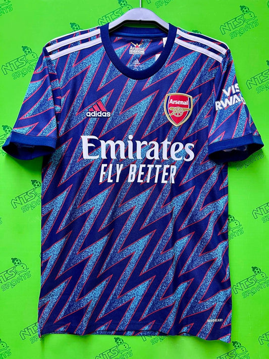 ARSENAL 阿仙奴 2021/2022 第二作客球迷版男裝短袖球衣