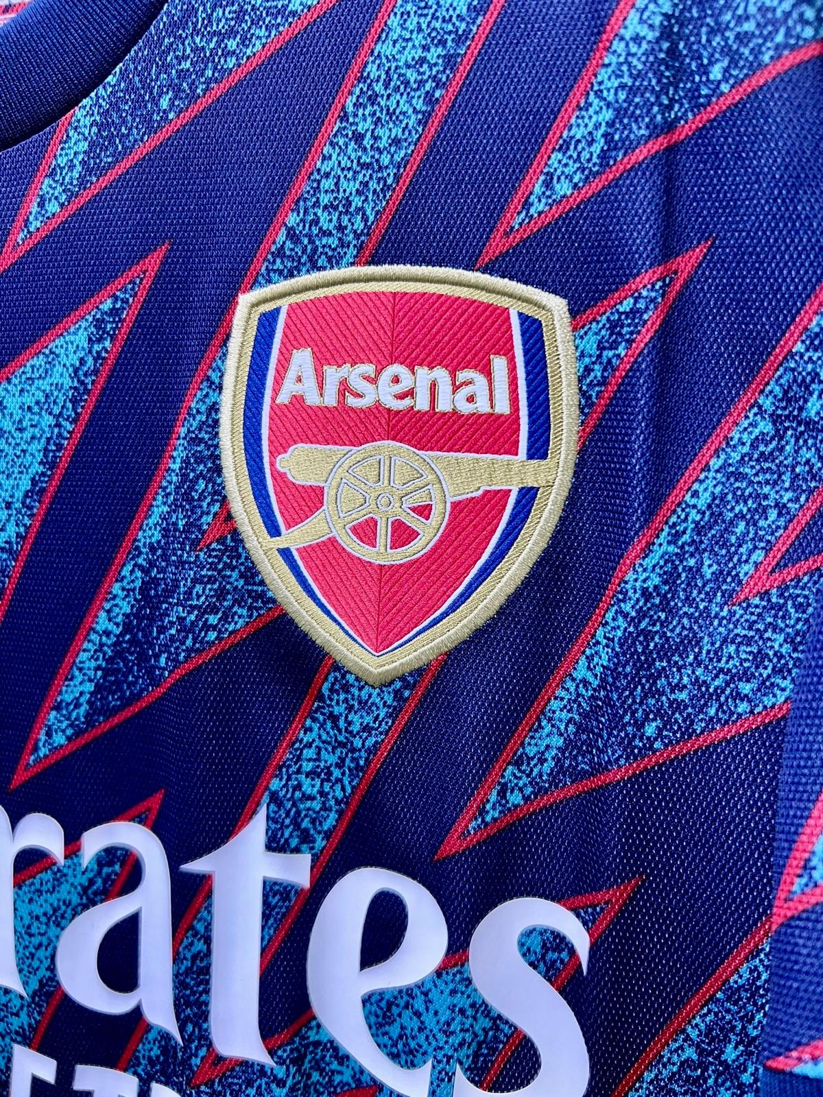 ARSENAL 阿仙奴 2021/2022 第二作客球迷版男裝短袖球衣