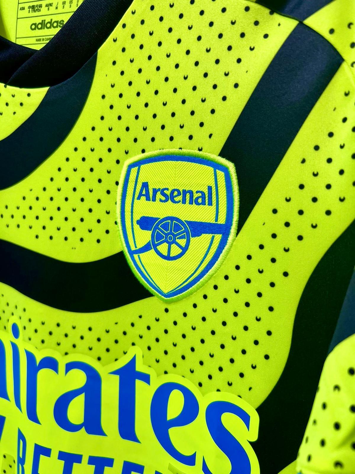 ARSENAL 2023/24 Away Short Sleeve Jersey