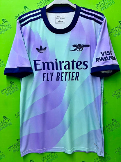 ARSENAL 阿仙奴 2024/25 第二作客球迷版男裝短袖球衣