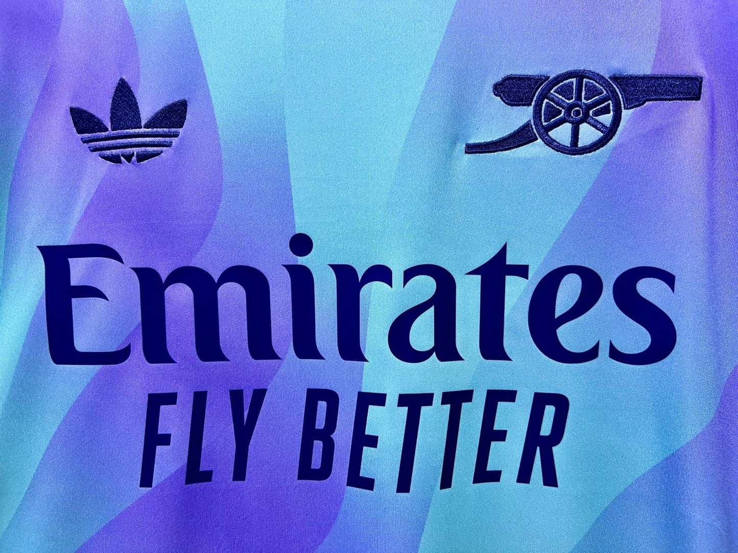 ARSENAL 阿仙奴 2024/25 第二作客球迷版男裝短袖球衣